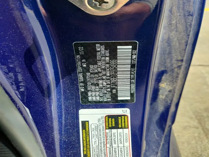 2023 TOYOTA GR 86 PREMIUM  