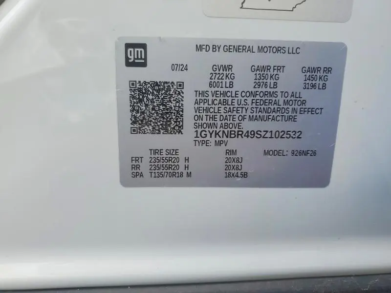 2025 CADILLAC XT5 LUXURY  