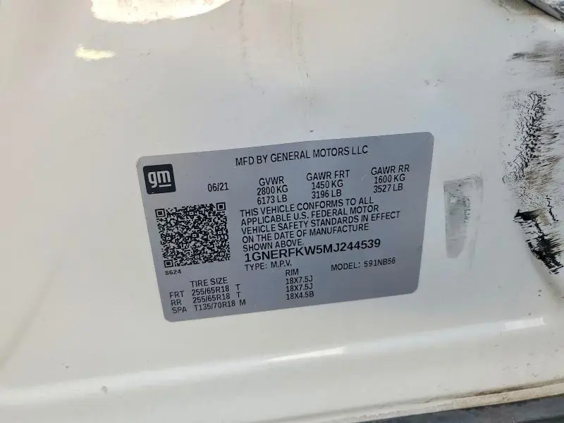 2021 CHEVROLET TRAVERSE LS  