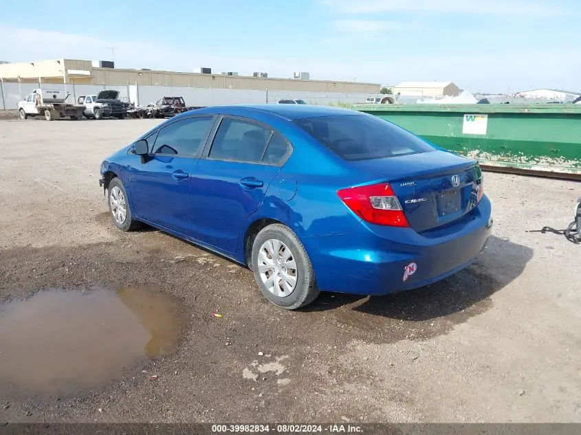 2012 HONDA CIVIC LX