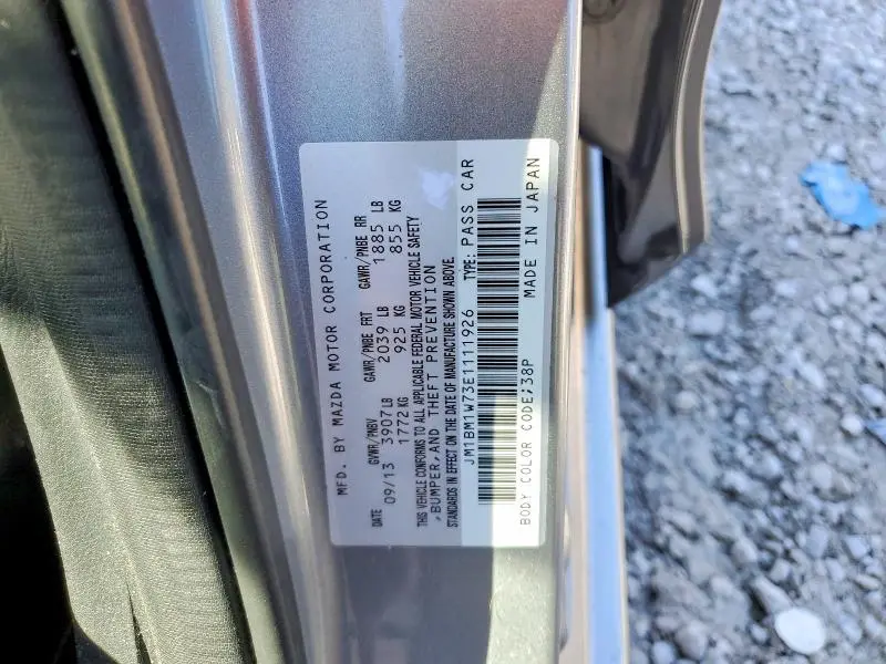 2014 MAZDA 3 GRAND TOURING  