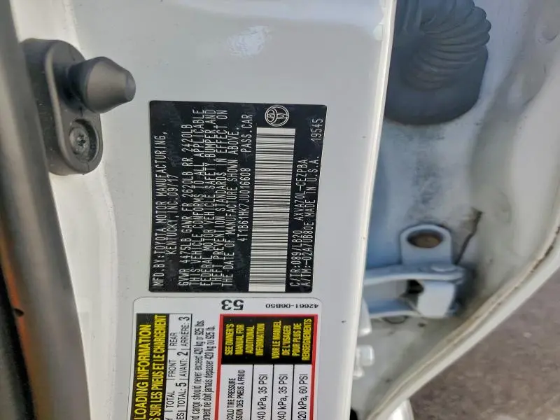 2018 TOYOTA CAMRY XSE  