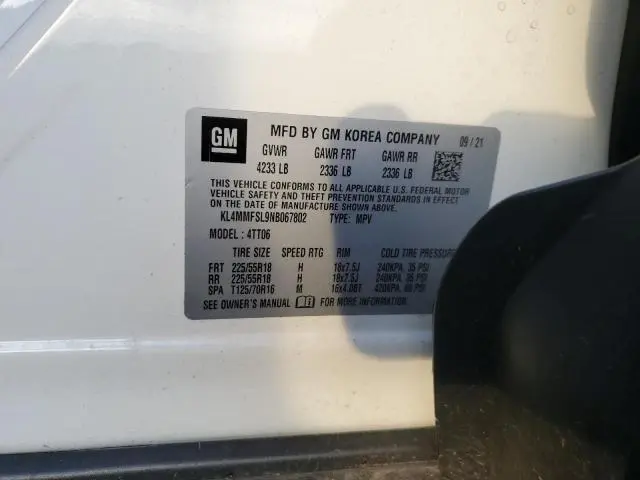 2022 BUICK ENCORE GX ESSENCE  