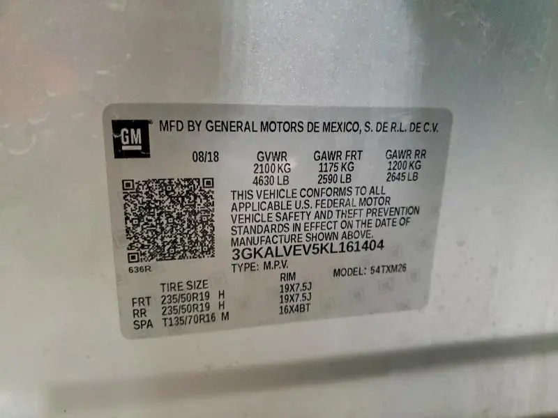 2019 GMC TERRAIN SLT  