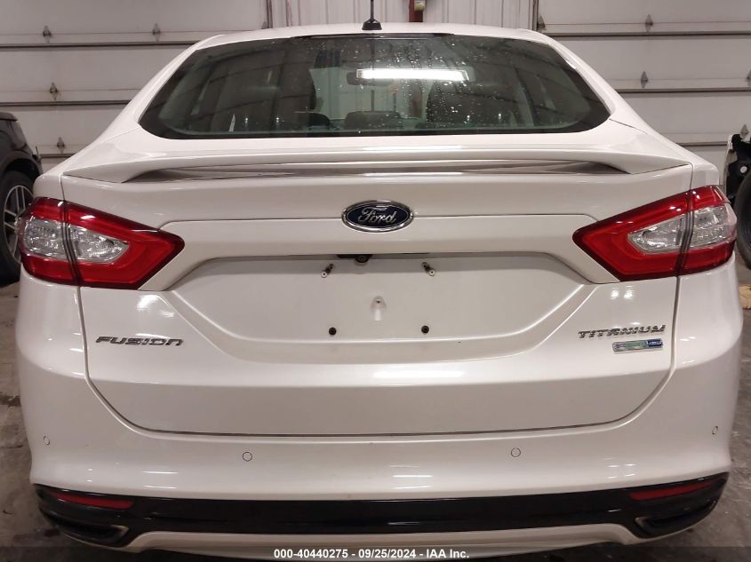 2016 FORD FUSION TITANIUM