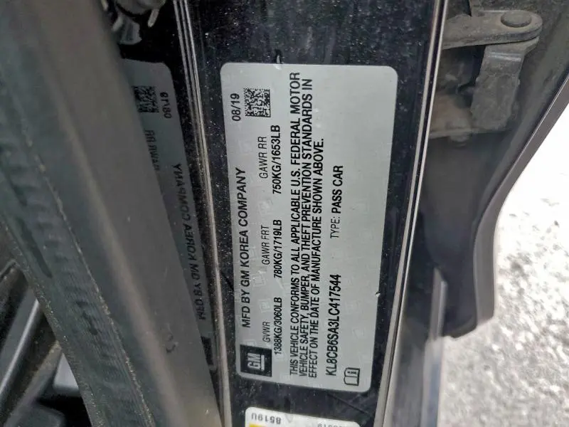 2020 CHEVROLET SPARK LS  