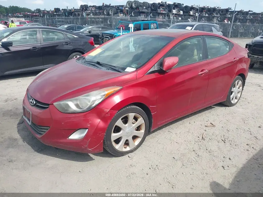 2012 HYUNDAI ELANTRA LIMITED (ULSAN PLANT)