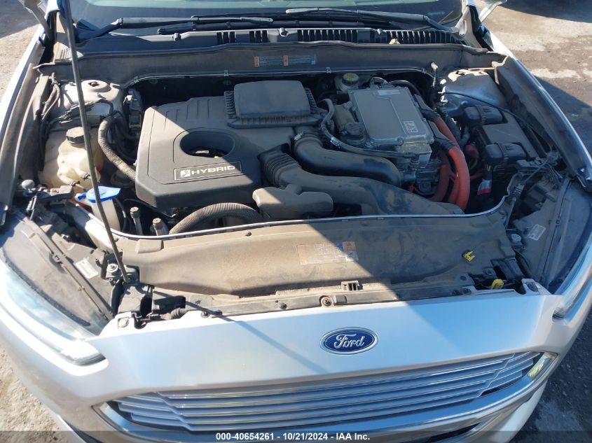 2013 FORD FUSION HYBRID SE