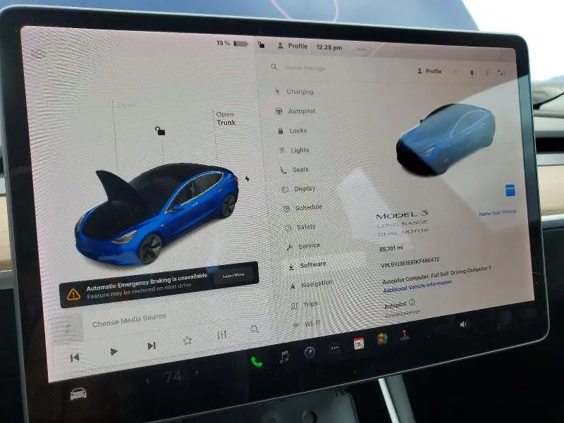 2019 TESLA MODEL 3   