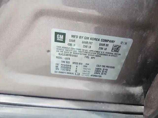2015 BUICK ENCORE   