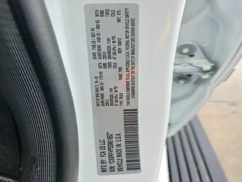 2025 RAM 1500 LIMITED  