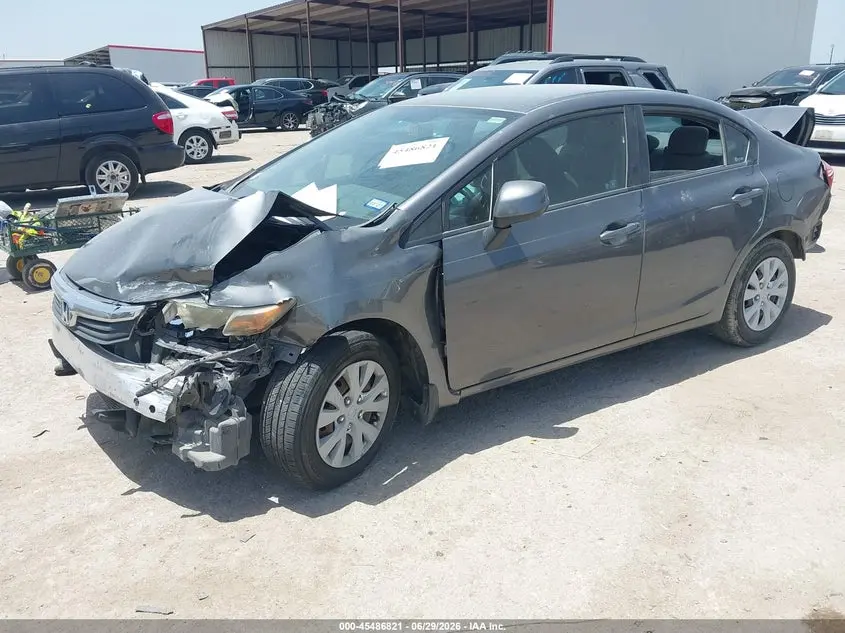 2012 HONDA CIVIC LX