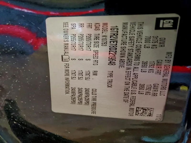 2013 GMC SIERRA K1500 SLE  