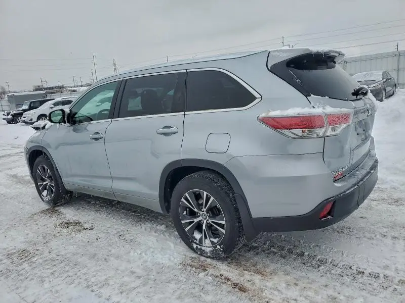 2016 TOYOTA HIGHLANDER XLE  