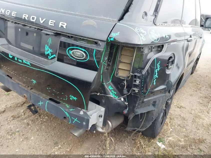 2015 LAND ROVER RANGE ROVER SPORT 3.0L V6 SUPERCHARGED HSE