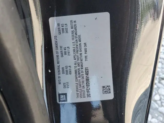 2011 CHEVROLET CAMARO LT  