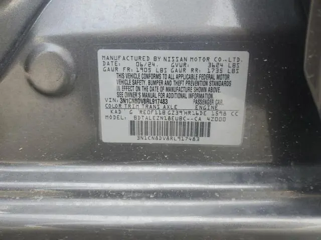 2024 NISSAN VERSA S