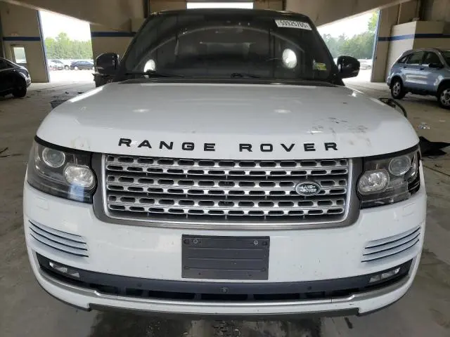 2016 LAND ROVER RANGE ROVER SUPERCHARGED  
