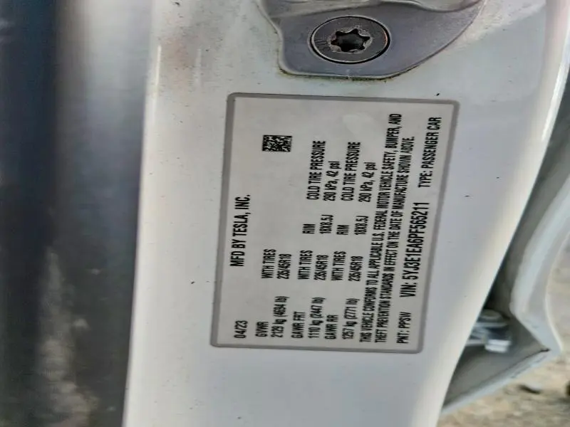 2023 TESLA MODEL 3   