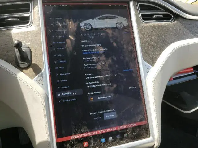 2014 TESLA MODEL S   