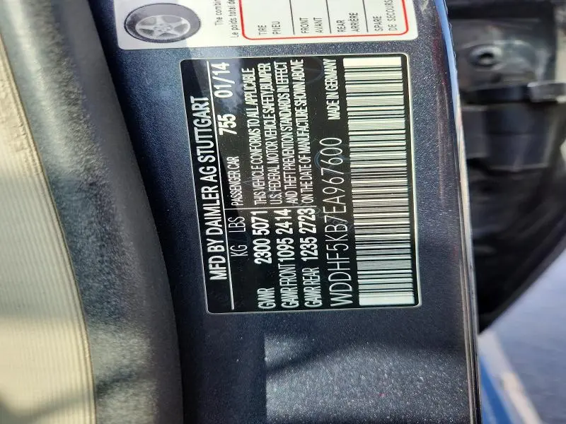 2014 MERCEDES-BENZ E 350  