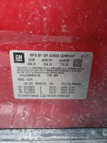 2017 BUICK ENCORE PREFERRED  