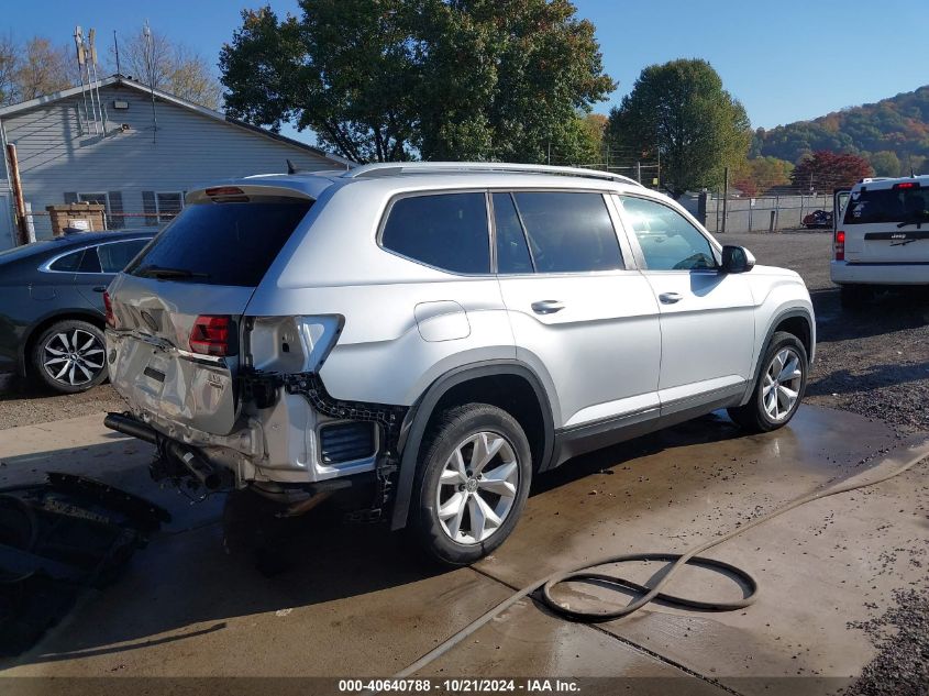 2018 VOLKSWAGEN ATLAS 3.6L V6 SE