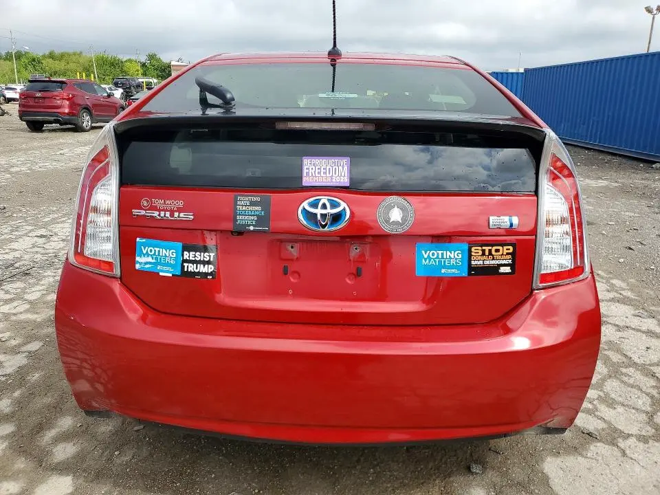 2015 TOYOTA PRIUS FOUR  