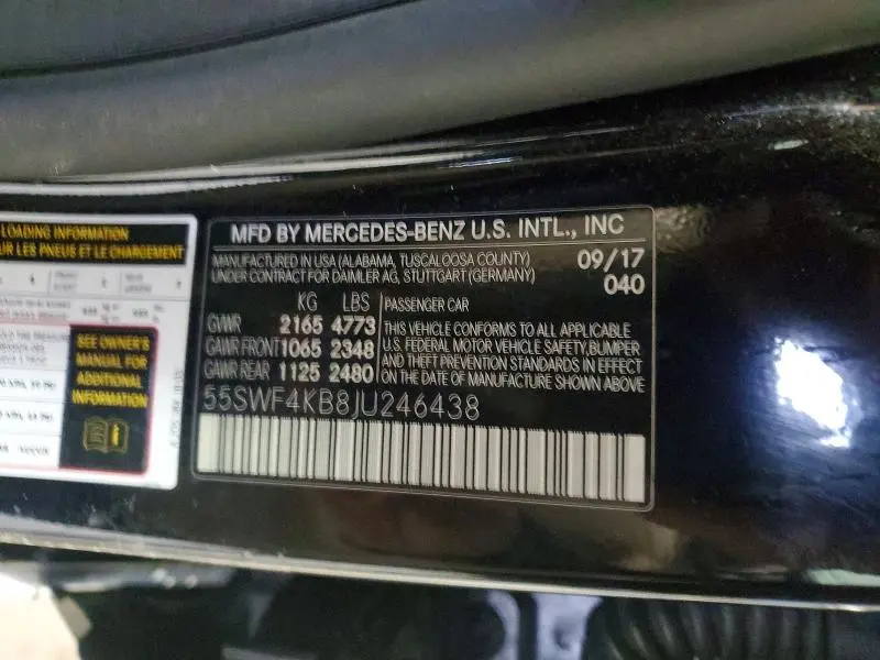 2018 MERCEDES-BENZ C 300 4MATIC  