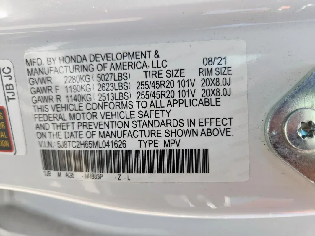 2021 ACURA RDX A-SPEC  
