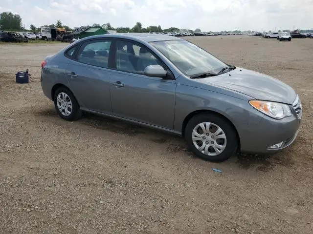 2010 HYUNDAI ELANTRA BLUE  