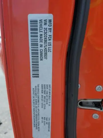 2020 DODGE CHARGER SXT  