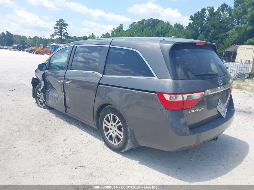 2012 HONDA ODYSSEY EXL