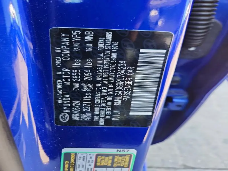 2024 HYUNDAI ELANTRA SEL  