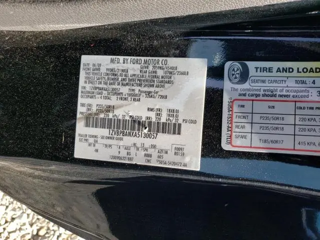 2010 FORD MUSTANG