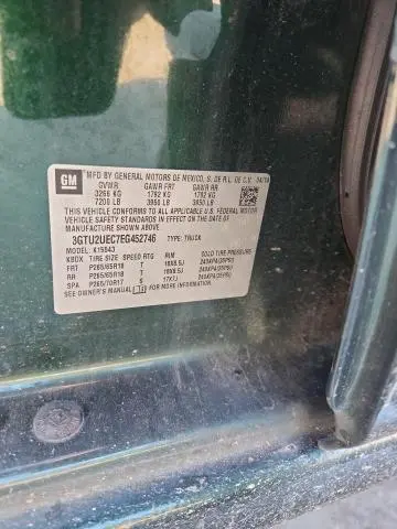 2014 GMC SIERRA K1500 SLE  