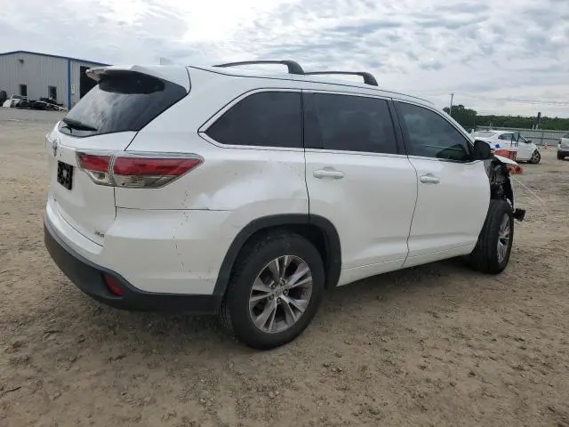 2015 TOYOTA HIGHLANDER XLE  