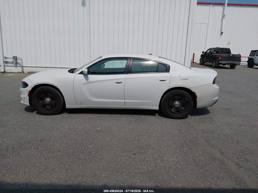 2019 DODGE CHARGER POLICE RWD