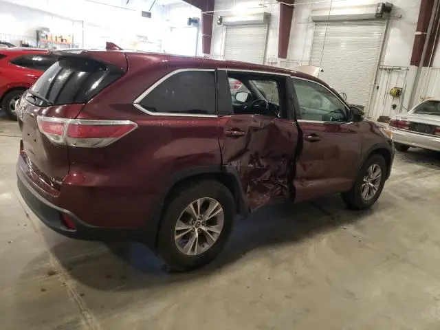 2016 TOYOTA HIGHLANDER LE  