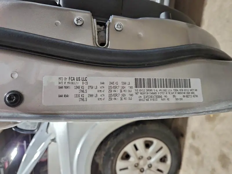 2019 DODGE JOURNEY SE  