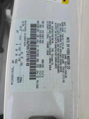2015 FORD FUSION SE  