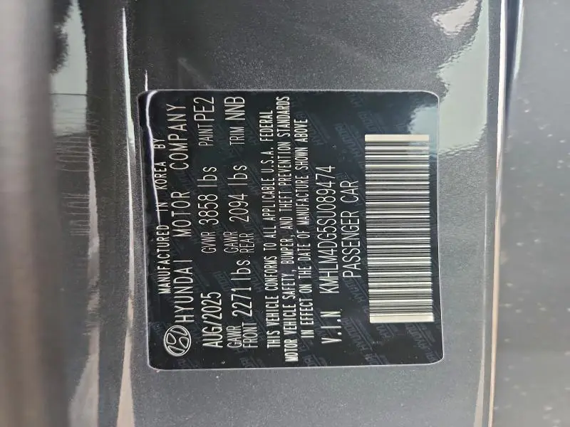 2025 HYUNDAI ELANTRA SEL SPORT  