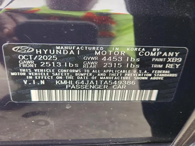 2026 HYUNDAI SONATA SEL SPORT  