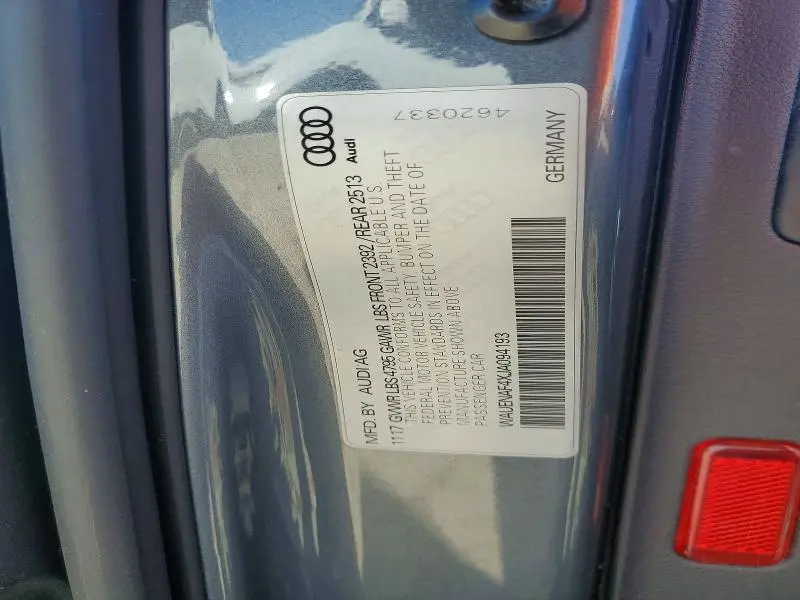 2018 AUDI A4 PREMIUM PLUS  