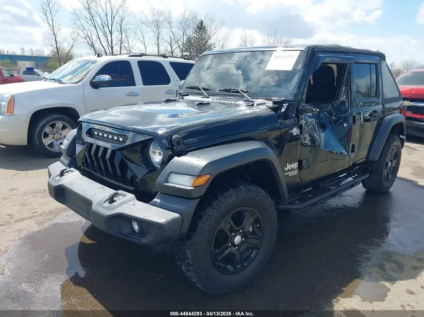 2019 JEEP WRANGLER UNLIMITED SPORT S 4X4