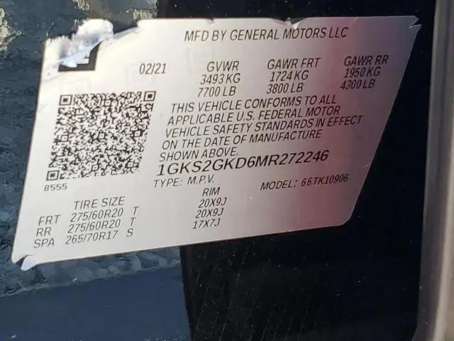 2021 GMC YUKON XL K1500 SLT  