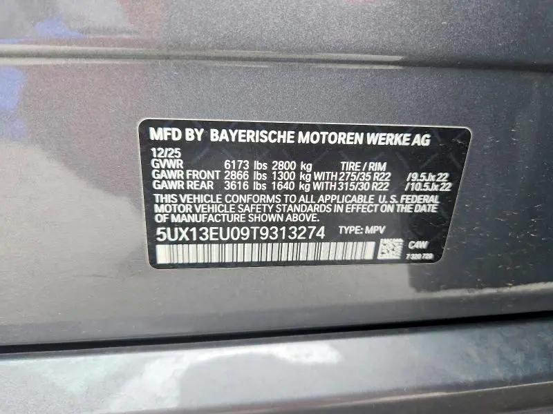 2026 BMW X5 SDRIVE 40I  