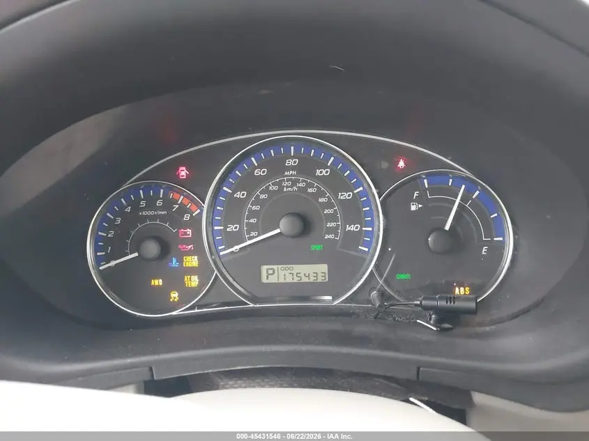 2011 SUBARU FORESTER 2.5X