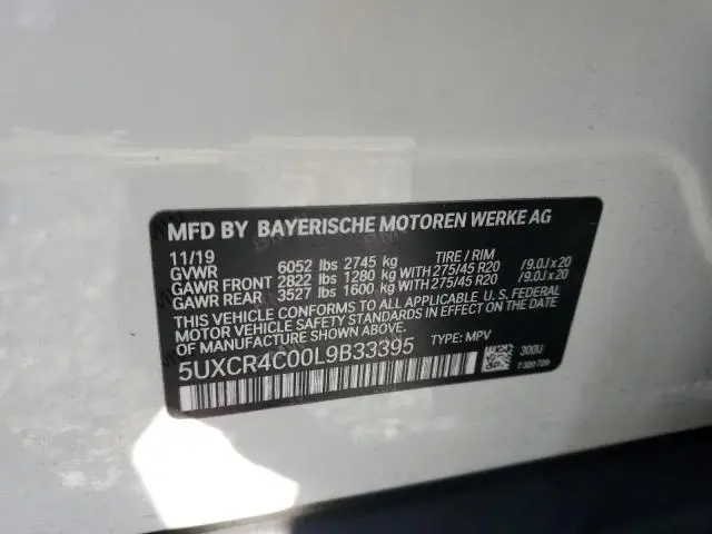 2020 BMW X5 SDRIVE 40I  