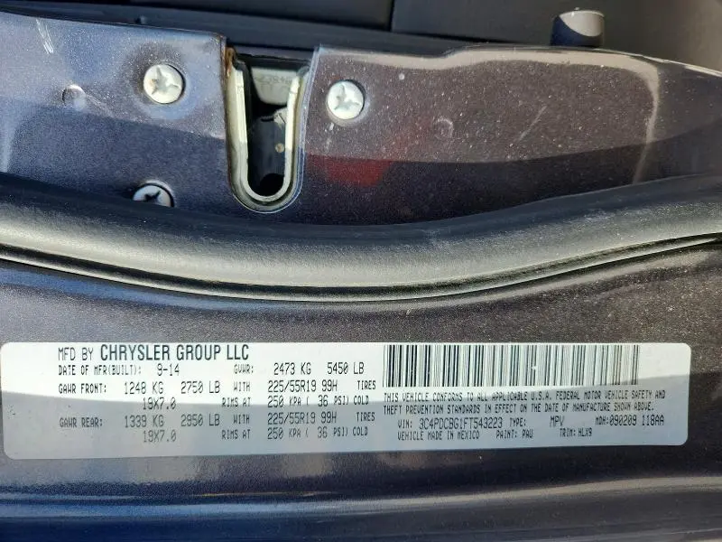 2015 DODGE JOURNEY SXT  